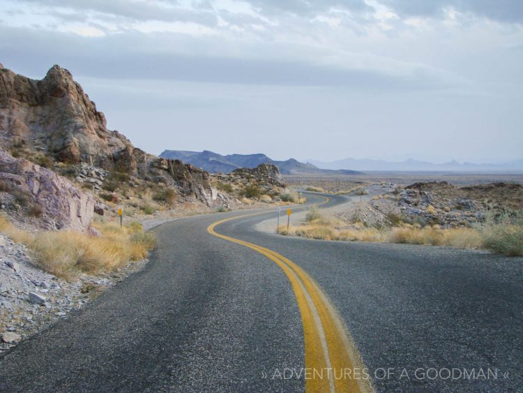Oatman Highway on Route 66 in Arizona
