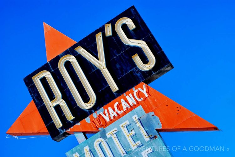 Roy's Cafe and Motel in Amboy, California