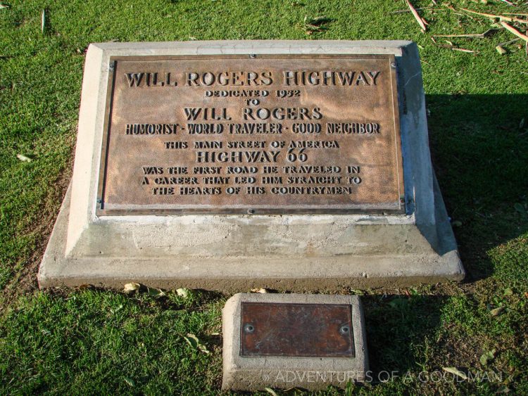 Will Rogers Highway - Plaque - Santa Monica Pier