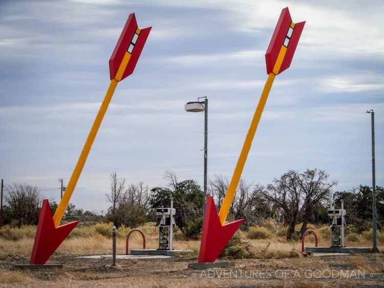 Twin Arrows Trading Post in Flagstaff, Arizona on Route 66