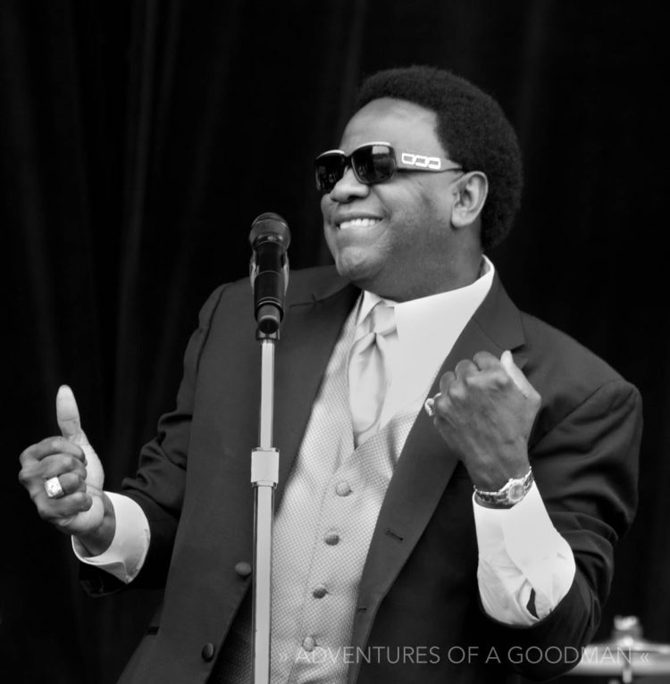 Al Green at Outside Lands, 2010, in San Francisco, California