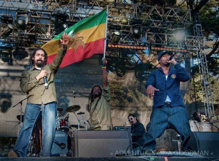 NAS and Damien Marley at Outside Lands, 2010