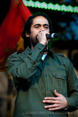 Damien Marley performs at Outside Lands 2010 in Golden Gate Park
