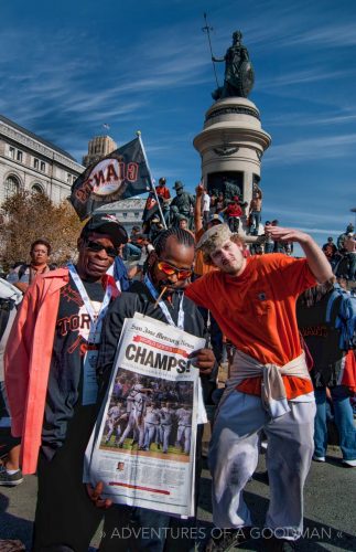 San Francisco Giants World Series celebration at City Hall