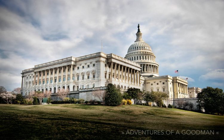 The United States Capitol Building in Washington, DC