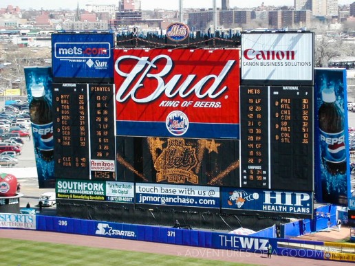 Opening day at Shea Stadium in 2002