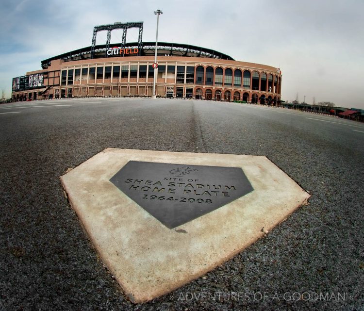 The last remnants of Shea Stadium can now be found in the Citi Field parking lot