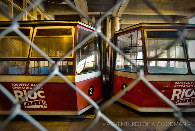 Trams in solitude behind the Motorgate parking garage and in front of the Gristides supermarket