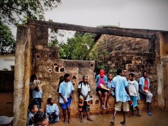 School children in Madascar, Africa. By Kim Reuter