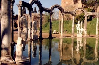 Villa Adriana in Rome, Italy