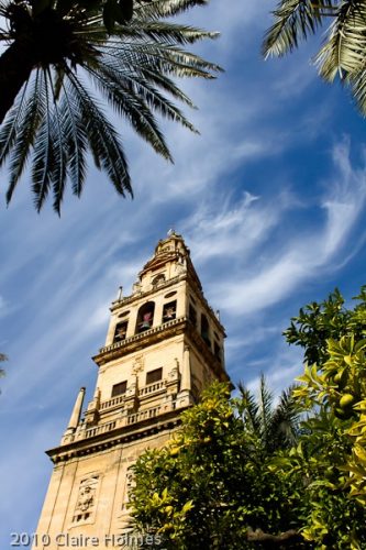 Autumn skies at the Mezquita, Cordoba