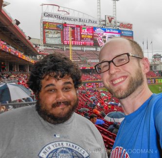 Me and Meeks at Great American Ballpark