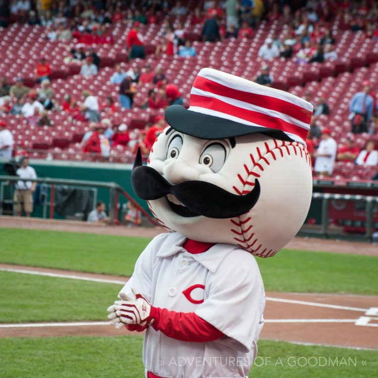 Mr. Red has been the Cincinnati Reds' mascot since 1955