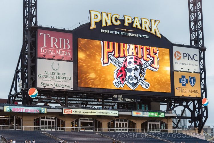 PNC Park - Home of the Pittsburgh Pirates MLB Baseball team