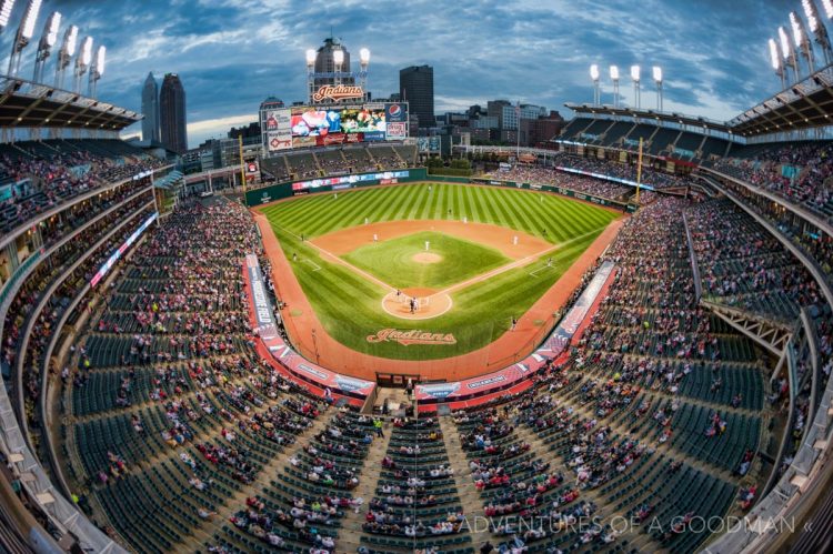 Progressive Field - Jacob's Field - Cleveland Indians - MLB Stadium Ballpark