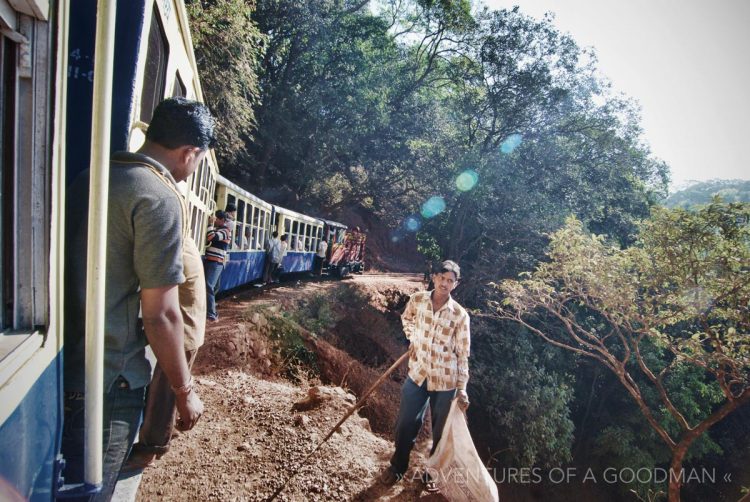 The Matharan Hill Railway in Maharashtra, India