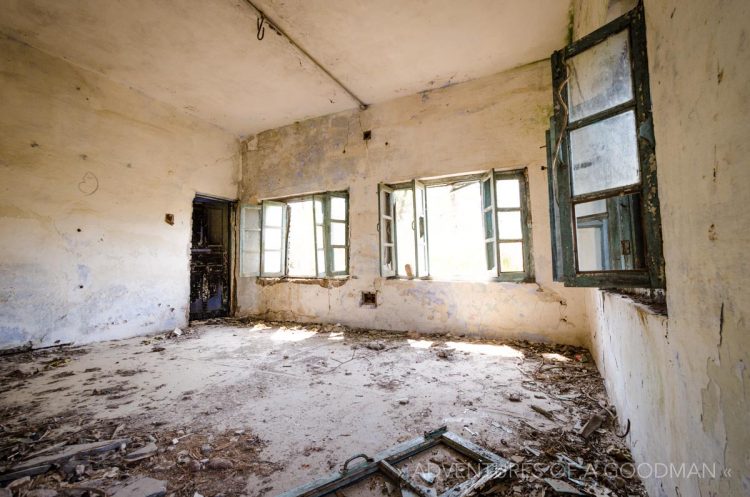 Abandoned classroom - Maharishi Mahesh Yogi Ashram - Rishikesh India