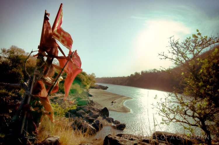 It seems that everywhere in Rishikesh has an amazing view of the Ganga