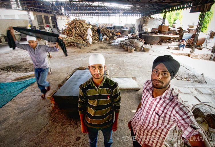 These Workers at the Golden Temple Free Kitchen asked me to take their photograph