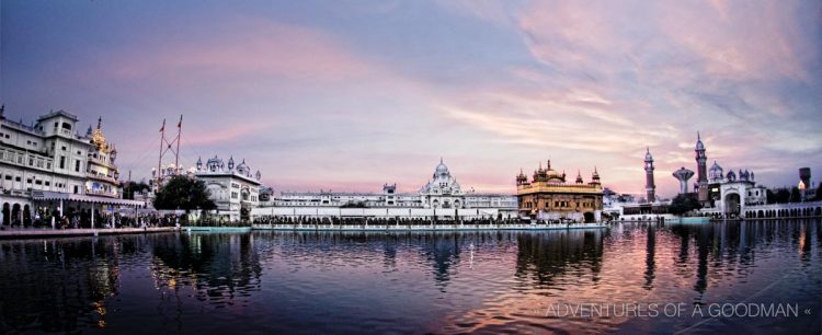 The Golden Temple in Amritsar, India