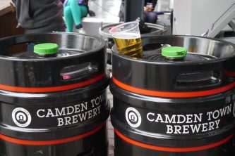 Camden Town Brewery kegs