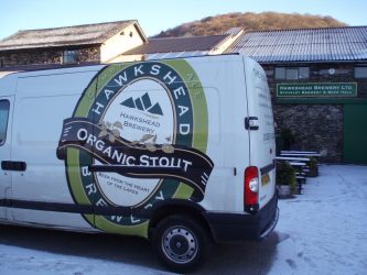 Hawkshead Brewery delivery truck
