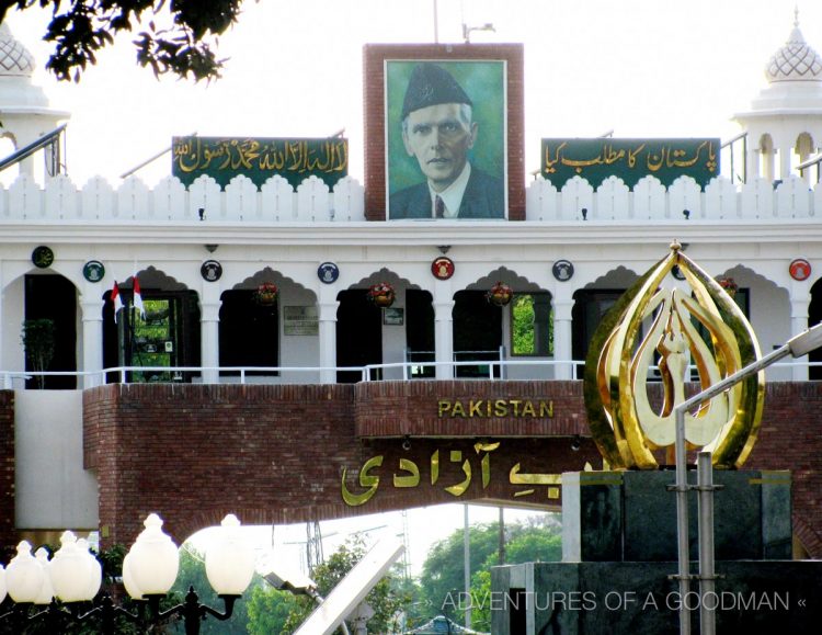 India-Pakistan border at Wagha