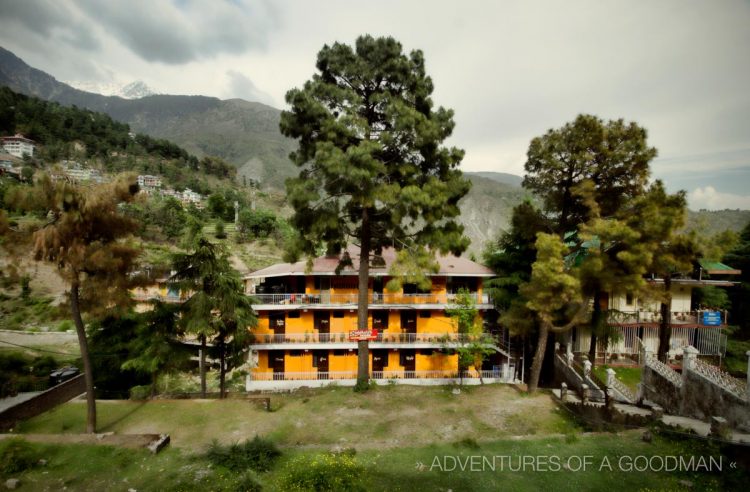 Siddharth House in McLeod Ganj, India, sits at the bottom of 300 stone steps