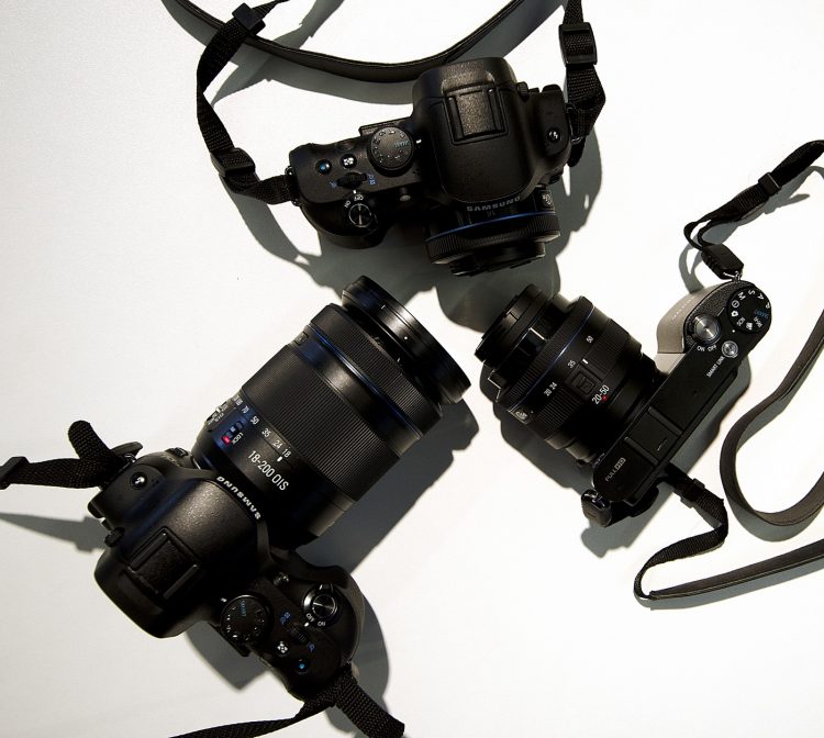 Each presenter was provided with a Samsung NX camera and lenses for Photokina 2012