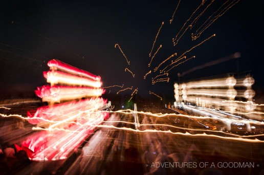Fun zooming between the 10 and 24mm parts of my zoon lens during the group prayer at Yi Peng