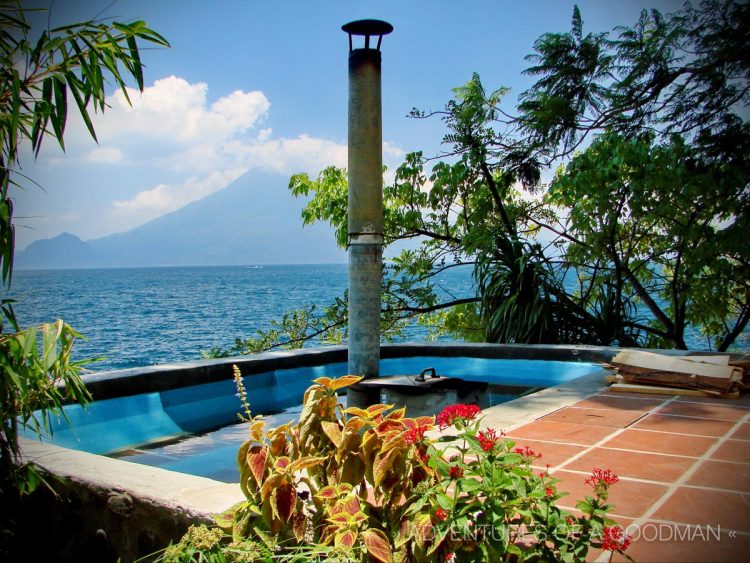 Wood Burning Hot Tub at Casa del Mundo - Lago Atitlan, Guatemala