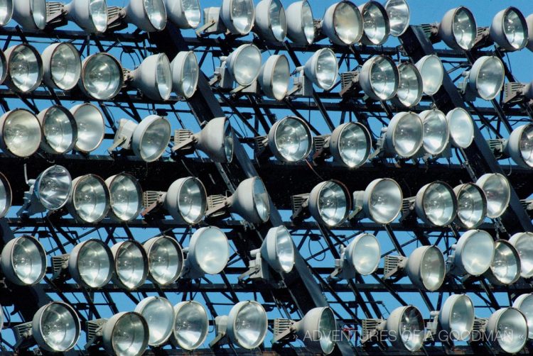 Stadium Lights at The Stick