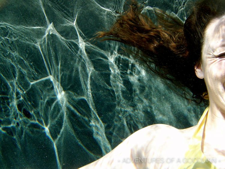 Underwater in Key West, Florida