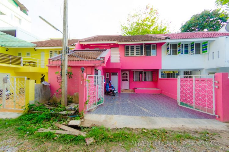 The Outside of our Pink House