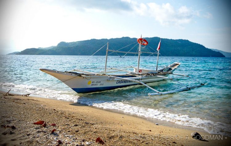 Our boat from Cabanbanan Resorts to Romblon Town Pier