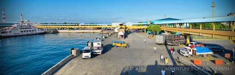 The Port of Batangas, as seen from the deck of my overnight ferry