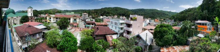 Romblon Town, as seen from the rooftop the Floro & Alfreda Guest House