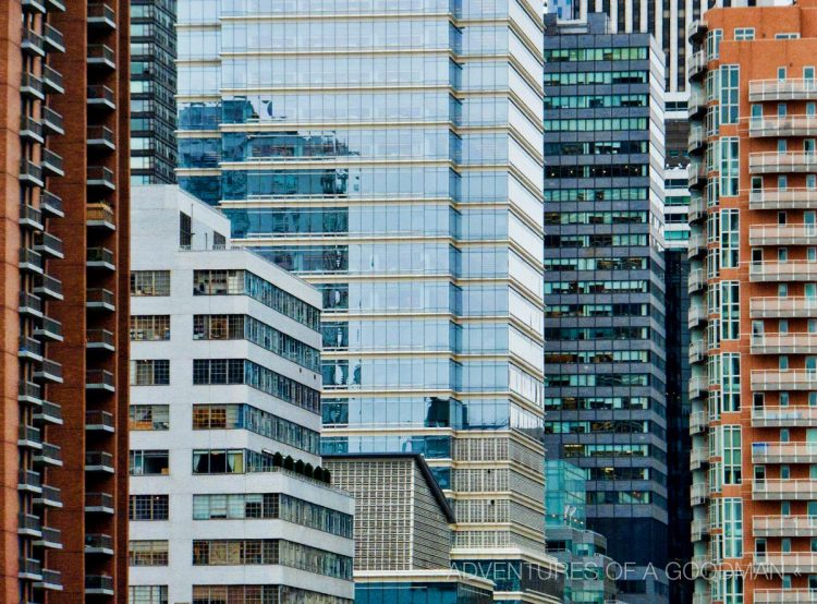 Skyscraper windows on 59th and Second Avenue – New York City