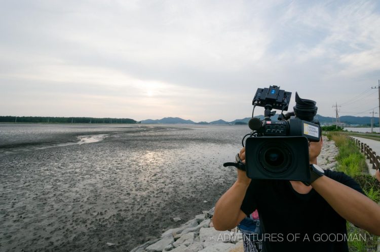 Our cameraman for Get Lost in Korea