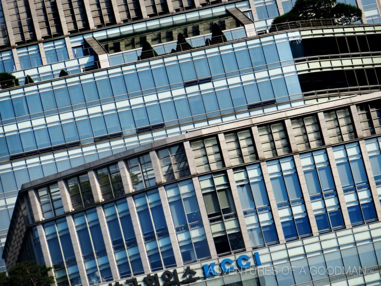 The KCCI Building in downtown Seoul, South Korea