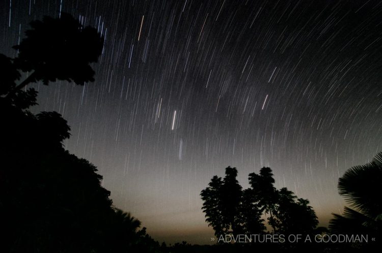 While in the Philippines, Carrie and I stayed on Romblon Island for 12 days. That gave me lots of time to photograph star trails