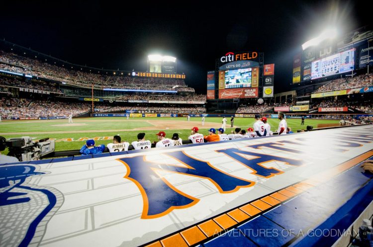 Top of the 9th atop the NL dugout during the 2013 MLB All Star Game