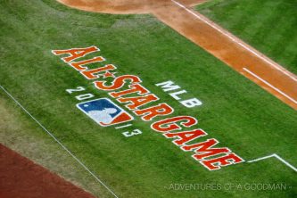 The official 2013 MLB All Star Game logo