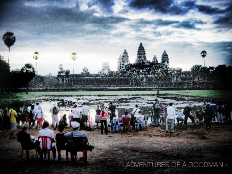 It’s hard to believe, but when I first visited Angkor Wat in 2009, this was considered "crowded."