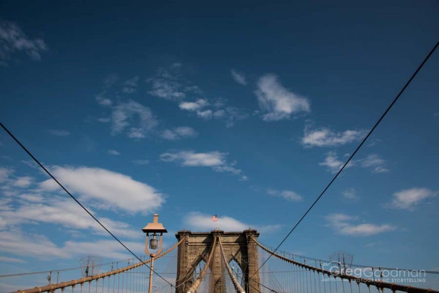 The Brooklyn Bridge in New York City