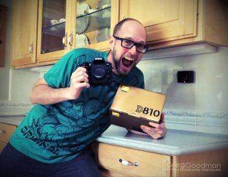 Me with my new Nikon D810