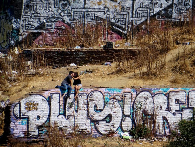 Graffiti in Valpariso, Chile