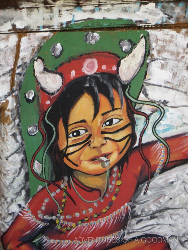 Graffiti in Valpariso, Chile