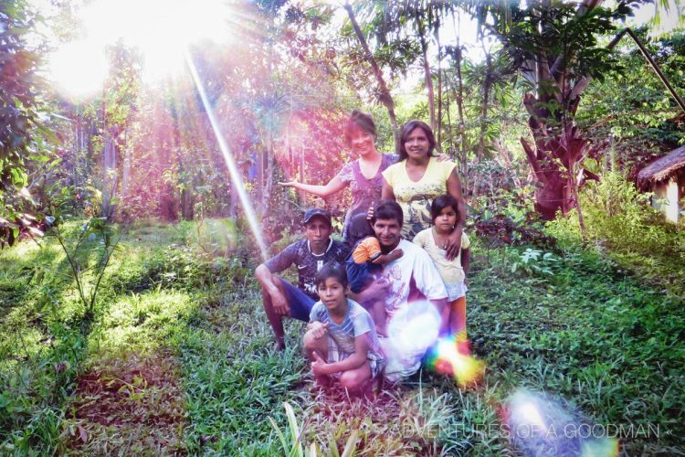 This amazing local family lives on Paititi’s land and helps keep the place running in every way possible.