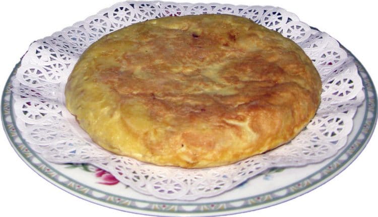 Tortilla Espanola - photograph by Jacinta Lluch Valero